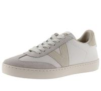 victoria Low-Top Unisex Berlin Ciclista Leder-Effekt & Farbige & Spaltleder Teile Im Kontrast 1126184 für Erwachsene Hielo 36