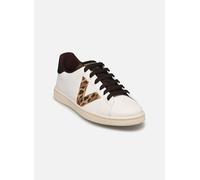 Victoria - Tenis Efecto Piel & Animal Print - weiß - Sneaker - Größe 37