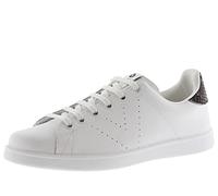 Victoria Tenis PIEL Sneaker, Negro-GRIS, 34 EU Schmal