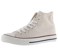 victoria Unisex High-Top Tribu Canvas & Gummi-Zehe 106500 für Erwachsene Crudo 38