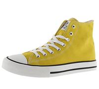 victoria Unisex Hohe Sneaker Tribu Canvas & Gummikappe 106500 für Erwachsene Mostaza 43