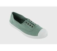 Victoria vegane Erwachsenen-Sneaker - Tintada de Lona, Bio-Baumwolle und Naturgummi Jade (Grün) 37