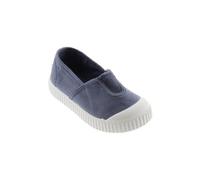 Victoria vegane Kinder-Schlüpfsneaker - Camping de Lona Azul (Blau) 23