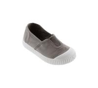 Victoria vegane Kinder-Schlüpfsneaker - Camping de Lona Gris (Grau) 24