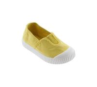 Victoria vegane Kinder-Schlüpfsneaker - Camping de Lona Maiz (Gelb) 28
