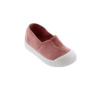 Victoria vegane Kinder-Schlüpfsneaker - Camping de Lona Nude (Rosa) 29