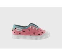 Victoria vegane Kinder-Schlüpfsneaker - Tintada Fruit Rosa 23