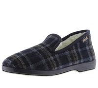 victoria WAMBA KOMFORTABLE TEXTILHAUS Slipper PRÜFEN H/SCHRÄG Marino 39