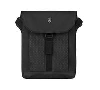 Victorinox Altmont Original Flapover Digital Bag, Tabletfach, Schultertasche, Umhängetasche, Damen Herren, Schwarz