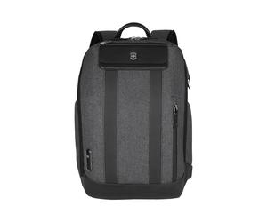 Victorinox - Architecture Urban2, City Backpack, 14 Laptop Backpack with Tablet Pocket, Melange Grey/Black Grau