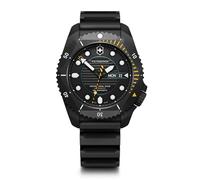 Victorinox Herrenuhr Dive Pro Automatic 241997 Titanium 43 mm Saphirglas Wasserdicht 300 m Schwarz