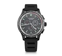Victorinox Herren-Uhr Alliance Sport Chronograph, Herren-Armbanduhr, analog, Quarz, Gehäuse-Ø 44 mm, Armband 21 mm, 113 g, Schwarz/Grau