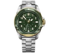 Victorinox Journey 1884 Herren Uhr analog Quarzwerk mit Edelstahl Armband V242012