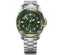 Victorinox Journey 1884 Herren Uhr analog Quarzwerk mit Edelstahl Armband V242012