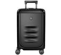 Victorinox Spectra 3.0 Expandable Frequent Flyer Carry-On, Handgepäckkoffer, Trolley, Leicht, Damen/Herren, 23 x 35 x 55 cm, 37-44 Liter, Schwarz