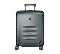 Victorinox Spectra 3.0 Expandable Global Carry-On, Handgepäckkoffer Klein, Trolley mit 4 Rollen, 55 x 40 x 20 cm, 39-47 l, Erweiterbar, Grau/Grün