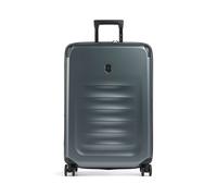 Victorinox Spectra 3.0 Expandable Medium Case, Reisekoffer Mittelgroß, Trolley mit 4 Rollen, 69 x 46 x 30 cm, 81-113 l, Erweiterbar, Grau/Grün