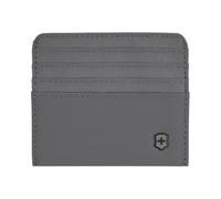 Victorinox Travel Essentials Card Holder, Kartenetui mit RFID-Schutz, Portemonnaie mit Kartenfächer, Schmal, Leicht, Damen/Herren, Grau