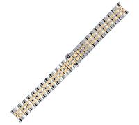 Victorinox Uhrenarmband 17mm Edelstahl Silber Gold - 005387