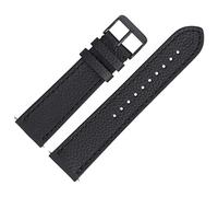Victorinox Uhrenarmband 22mm Leder Schwarz Struktur - 005544