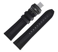 Victorinox Uhrenarmband 24mm Textil/Leder Schwarz - 004511