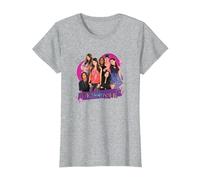 Victorious Main Cast Lovely Group Shot T-Shirt, Damen, Grau Meliert, M