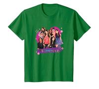 Victorious Main Cast Lovely Group Shot T-Shirt, Kinder, Dunkelgrün, 152