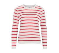 Vila Strickpullover DALO mit Rundhalsausschnitt Rot Größe M