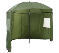 vidaXL Angel-Regenschirm Gelb-Armee 220 x 193 cm Oxford-Polyester 42006691