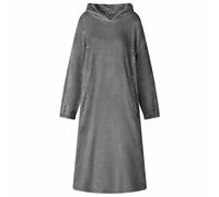 vidaXL Decken-Hoodie Dunkelgrau M Flanell vidaXL Decken-Hoodie Dunkelgrau M Flanell