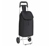 vidaXL Einkaufswagen Schwarz 35 x 28 x 92 cm Oxford Stoff vidaXL Einkaufswagen Schwarz 35 x 28 x 92 cm Oxford Stoff