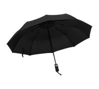 vidaXL Faltbarer Regenschirm Automatisch Schwarz 104 cm Schwarz 149145