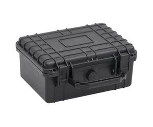 vidaXL Flugkoffer Tragbar Schwarz 24x19x11 cm PP Schwarz 51794