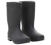 vidaXL Gummistiefel Schwarz Größe 38 PVC
