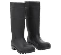 vidaXL Gummistiefel Schwarz Größe 38 PVC
