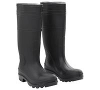 vidaXL Gummistiefel Schwarz Größe 39 PVC Schwarz 137588