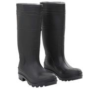 vidaXL Gummistiefel Schwarz Größe 40 PVC