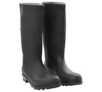 vidaXL Gummistiefel Schwarz Größe 45 PVC