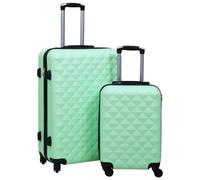 vidaXL Hartschalen-Trolley-Set 2 Stk. Minzgrün ABS
