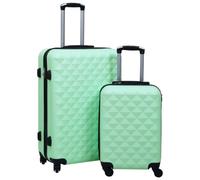 vidaXL Hartschalen-Trolley-Set 2 Stk. Minzgrün ABS Grün 92430