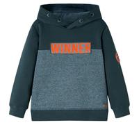 vidaXL Kinder-Kapuzenpullover Dunkelgrün 140
