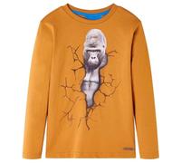 Kinder-Langarmshirt Dunkelocker 116