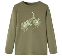 vidaXL Kinder-Langarmshirt Khaki 104