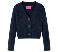 vidaXL Kinder-Strickjacke Mädchen Langarm Marineblau Größe 116