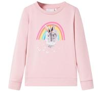 Kinder-Sweatshirt Hellrosa 116