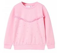 vidaXL Kinder-Sweatshirt Rundhalsausschnitt Langarm Rosa Größe 116