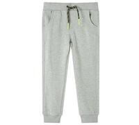 vidaXL Kinder Trainingshose Jogginghose Fitnesshose Sporthose Hose Helles Khaki 116