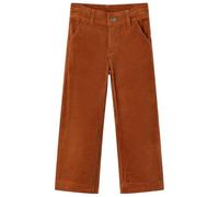 vidaXL Kinderhose Cord Cordhose Hose Kinder Thermohose Kordhose Winterhose Cognac 92