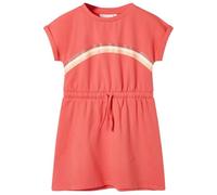 vidaXL Kinderkleid mit Kordelzug Korallenrosa Größe 104
