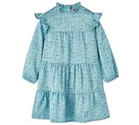 Kinderkleid mit langen Ärmeln Blau 116